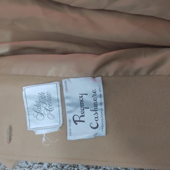 VTG Saks Fifth Avenue Regency Cashmere Peacoat Women's Luxury Winter Coat - Picture 6 of 8